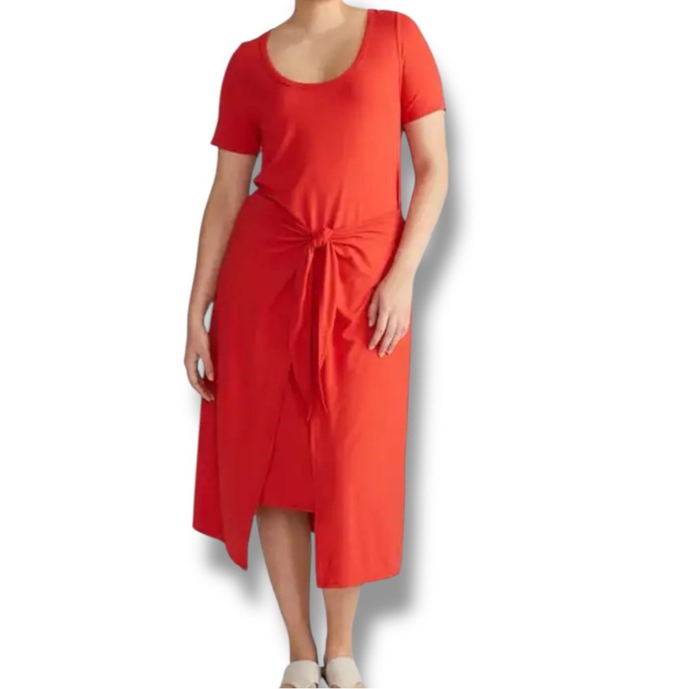 Universal Standard Palermo Divine Jersey Wrap Dress Size Small US NWT
